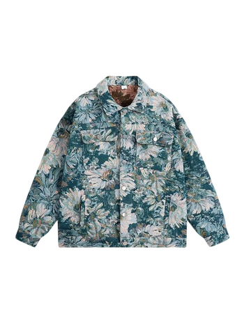 FLORAL OVERCOAT