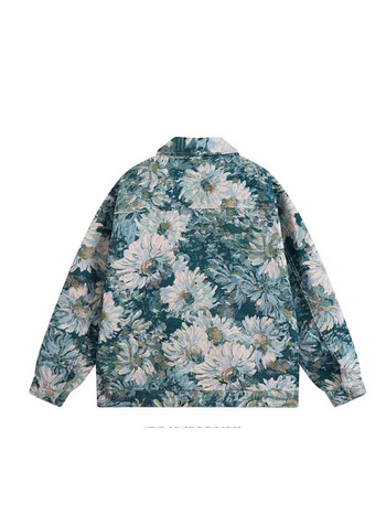 FLORAL OVERCOAT