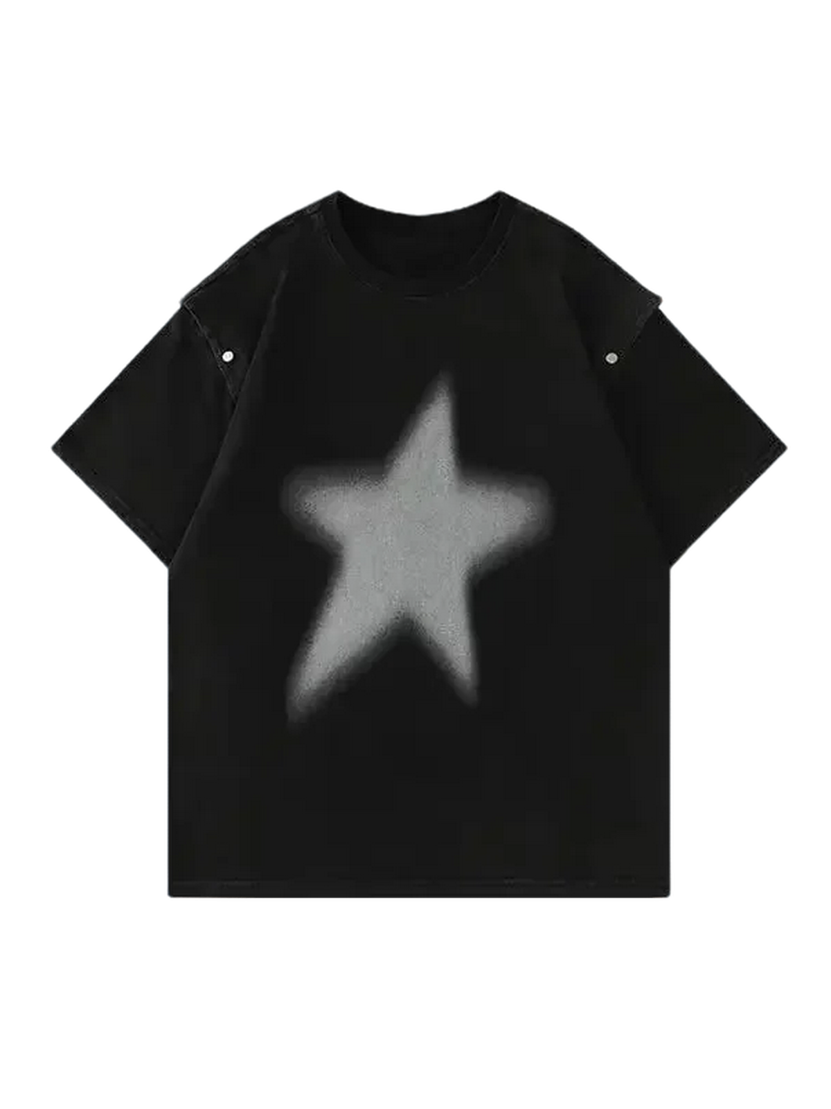 STAR WASHED CUT TEE